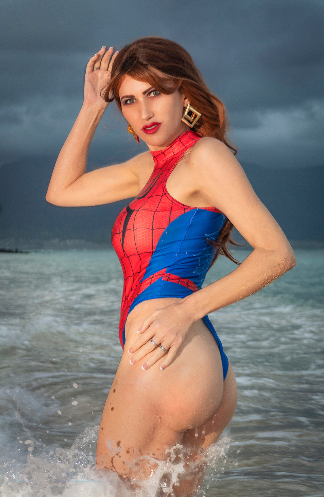 Mary Jane Swimsuit 11x17 Print
