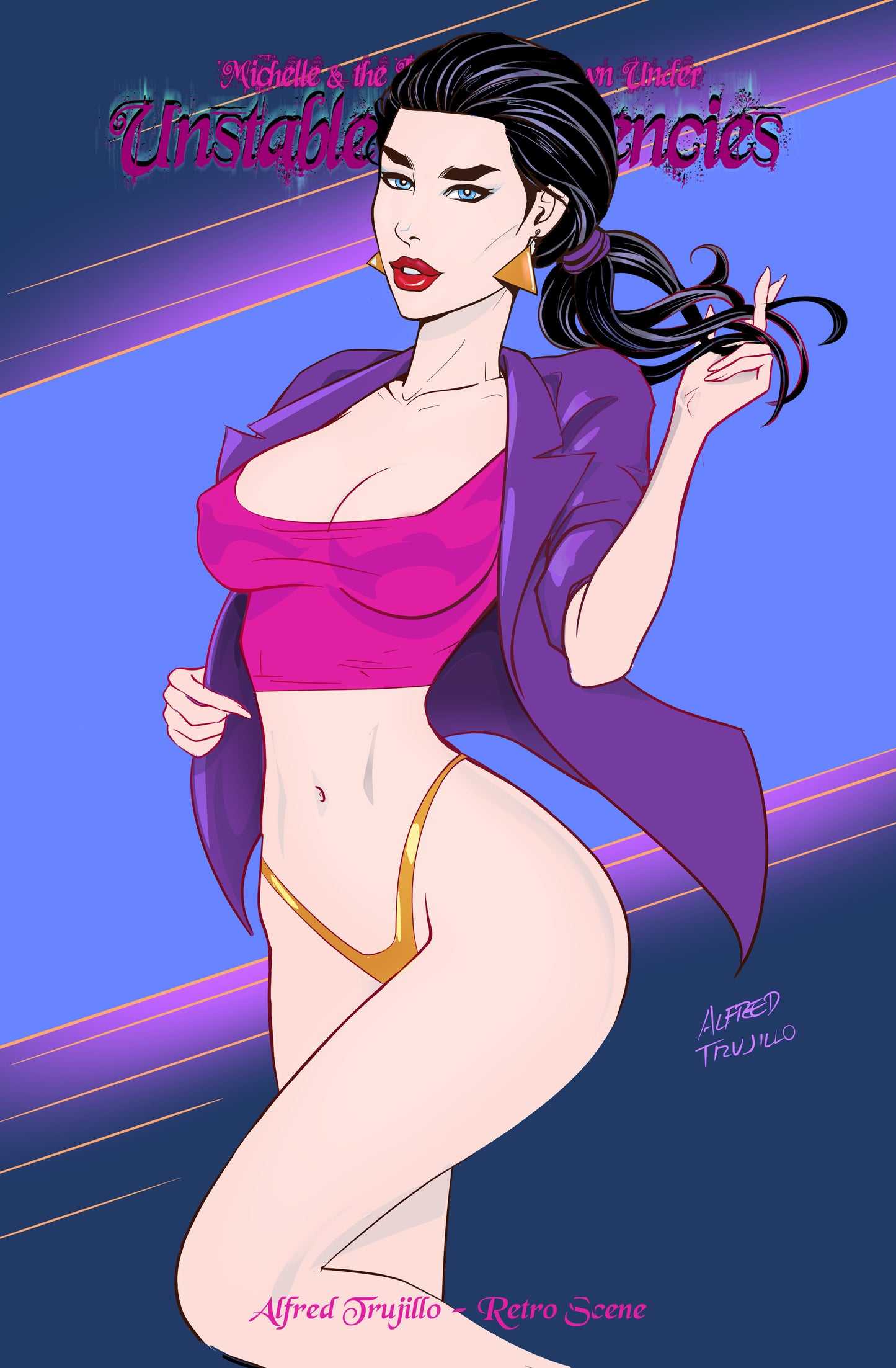 Unstable Frequencies - Michelle & Black Bird - Retro Scene - Sweet