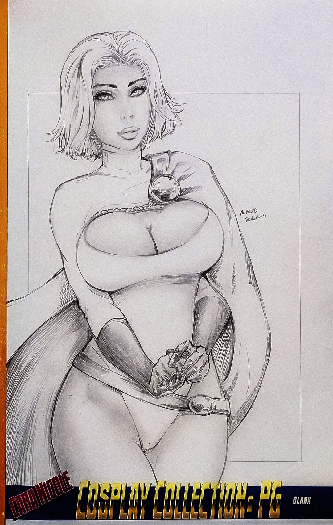 Power Girl Sketch Cover