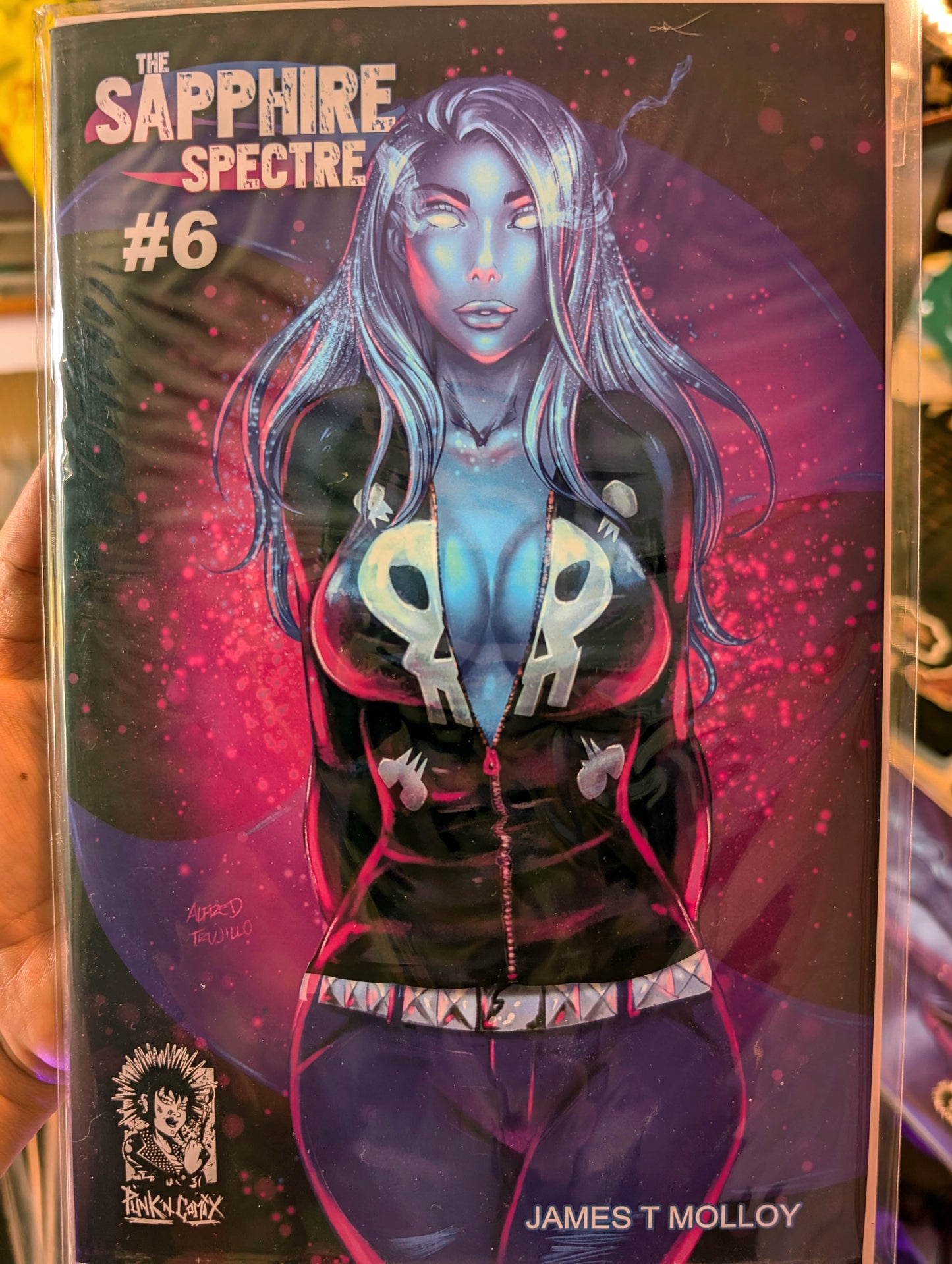 Sapphire Spectre 6 Art Cover - Sweet