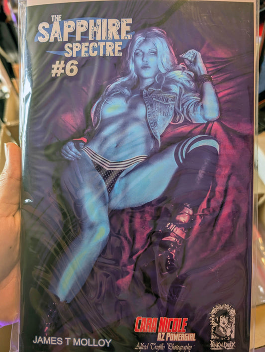 Sapphire Spectre 6 Cosplay Cover - Demure
