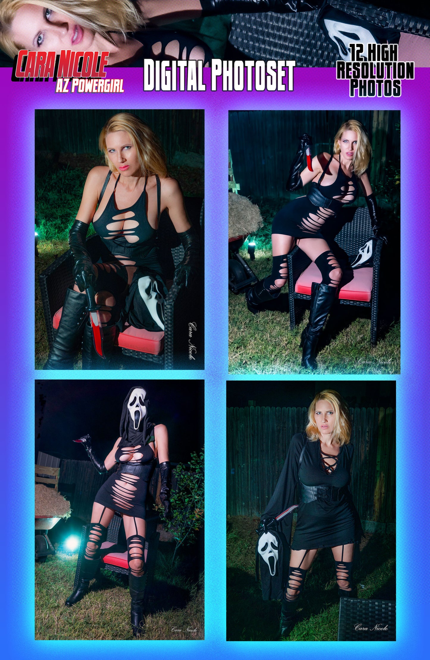 Scream - Digital Photoset