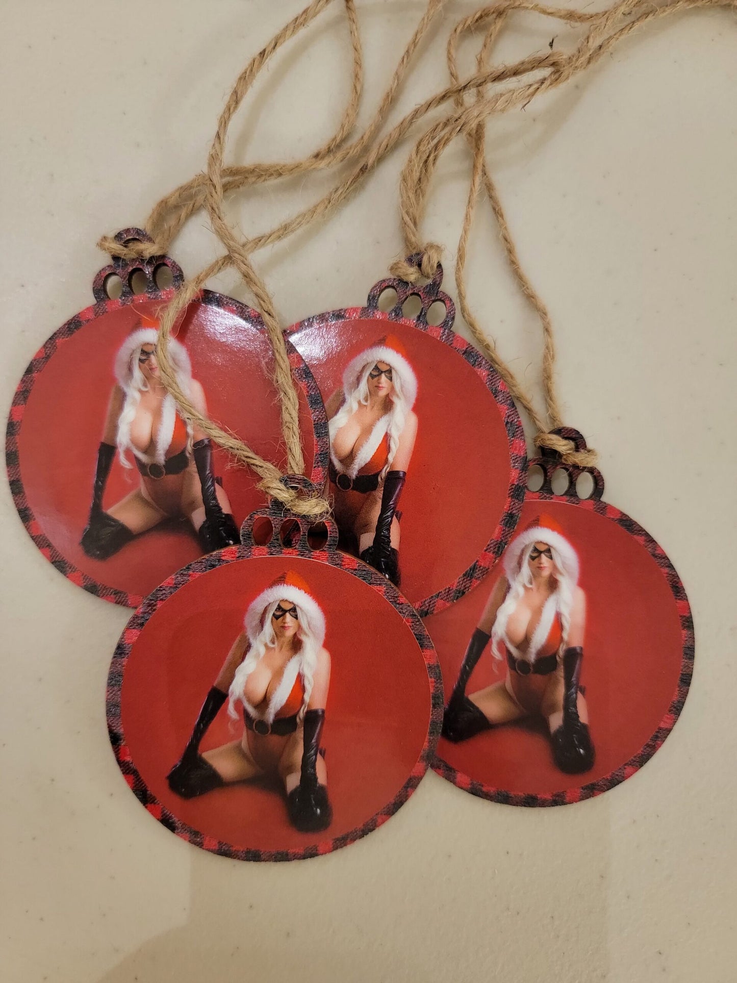 Black Cat Christmas Ornaments