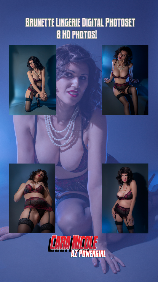 Agent Brunette Digital Photoset