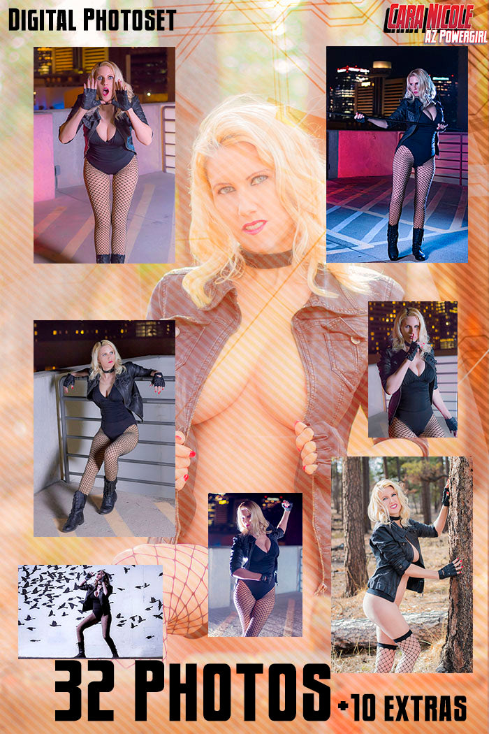 Black Canary Digital Photoset