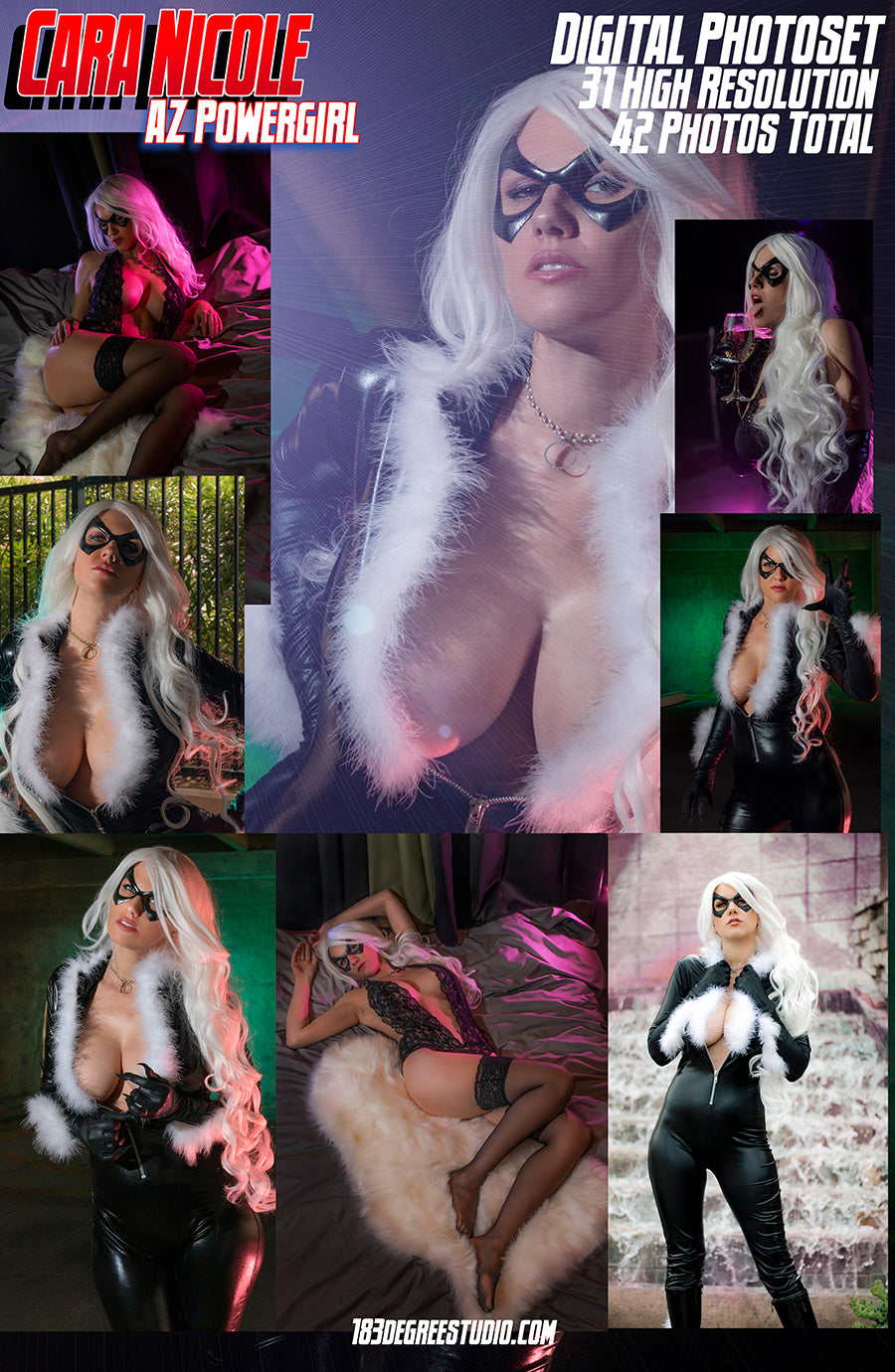 Black Cat March Digital Photoset