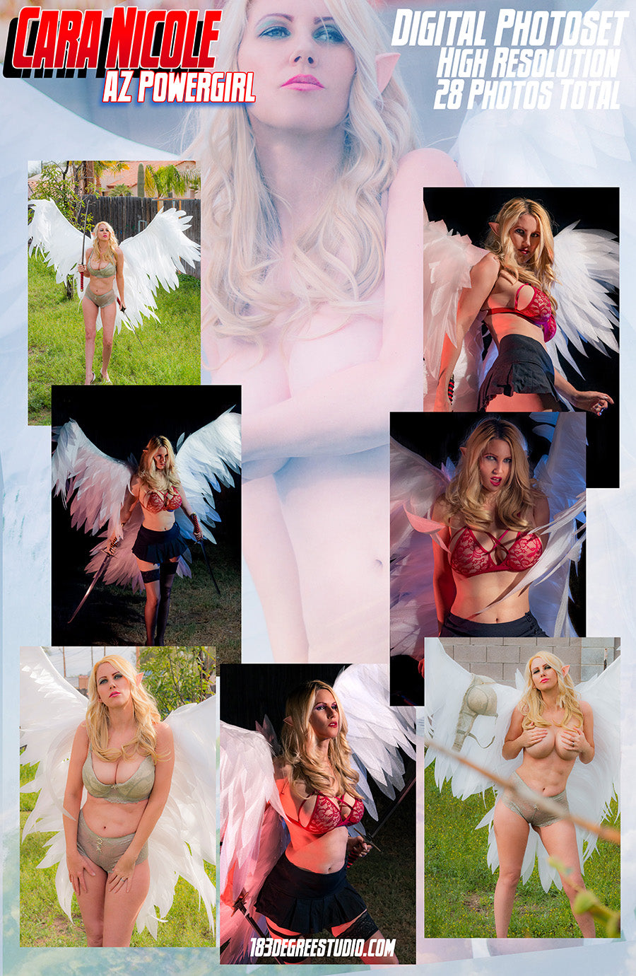 Naughty Faerie Stripper Assassins April 2019 Digital Photoset
