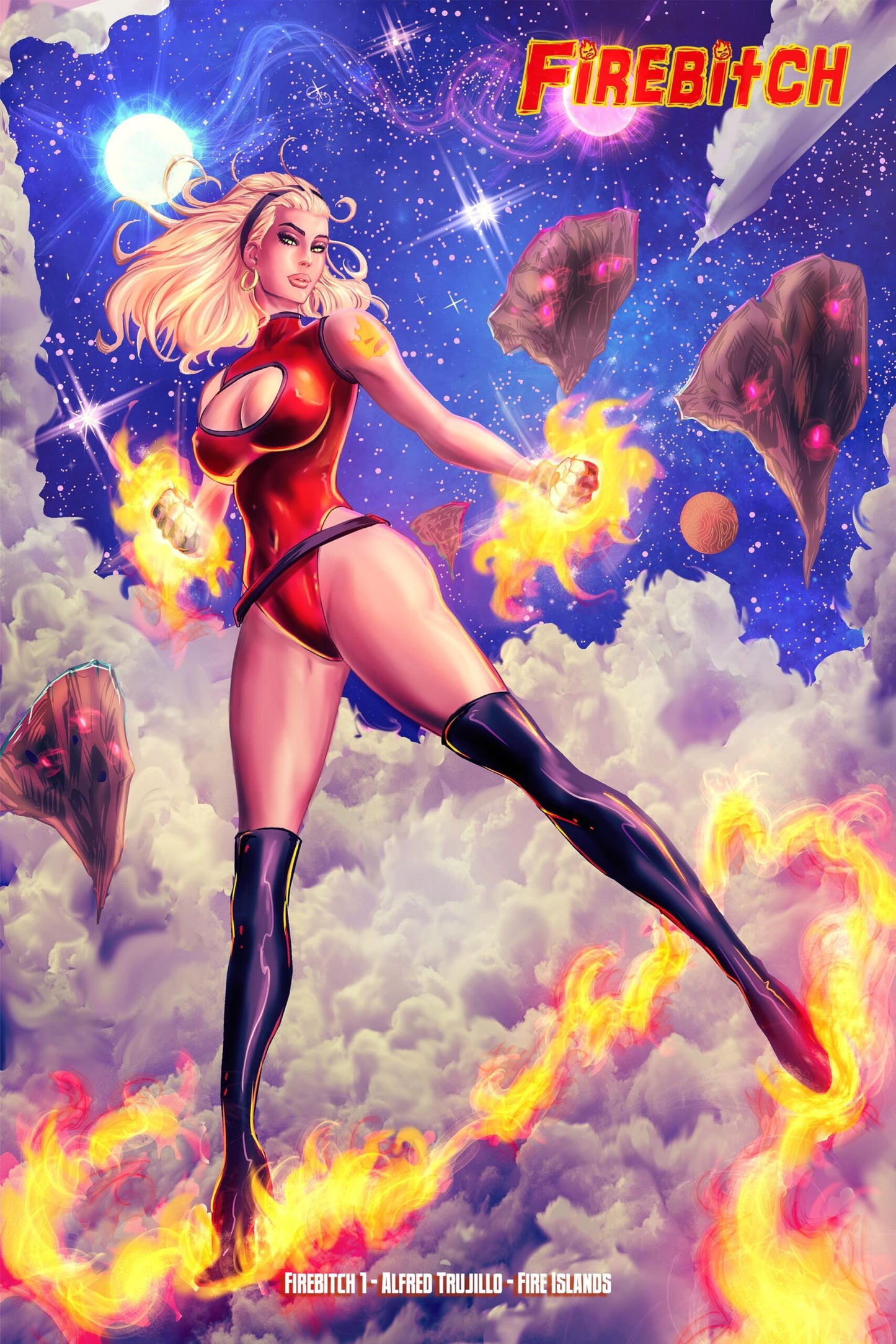 Firebitch #1 - Alfred Trujillo - Fire Islands