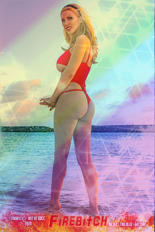 Firebitch #1: Not At SDCC 2020 Cosplay HOLOFOIL