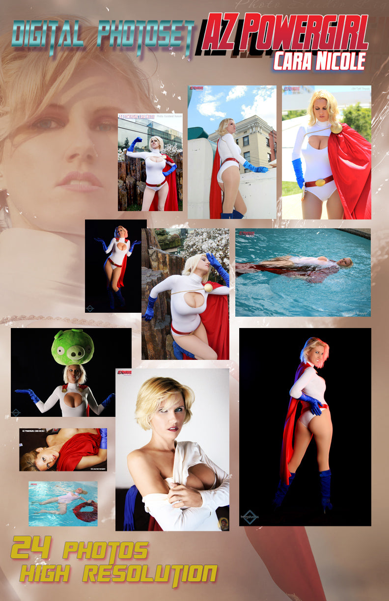 Powergirl Digital Photoset