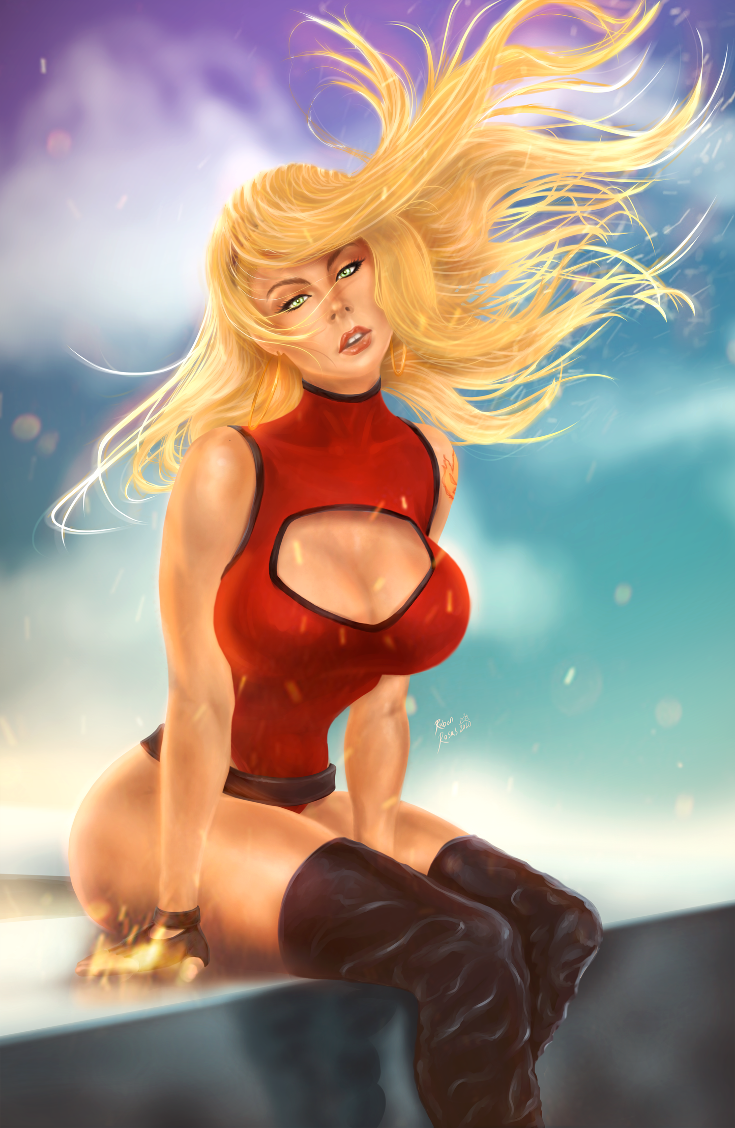 Ruben Rosas: Flare (Nice): FB2: 11x17