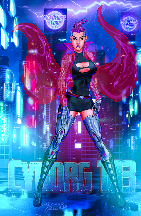 Cyborg 183: Holofoil: 11x17 Print