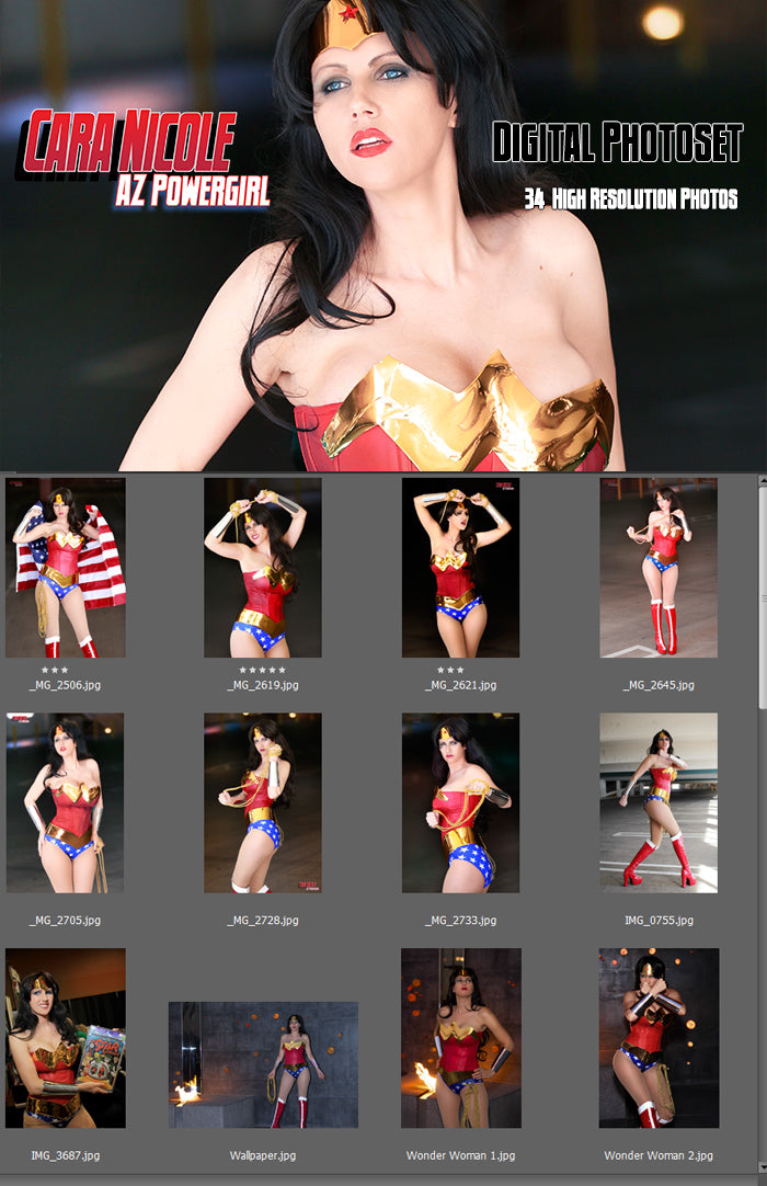 Wonder Woman Digital Photoset