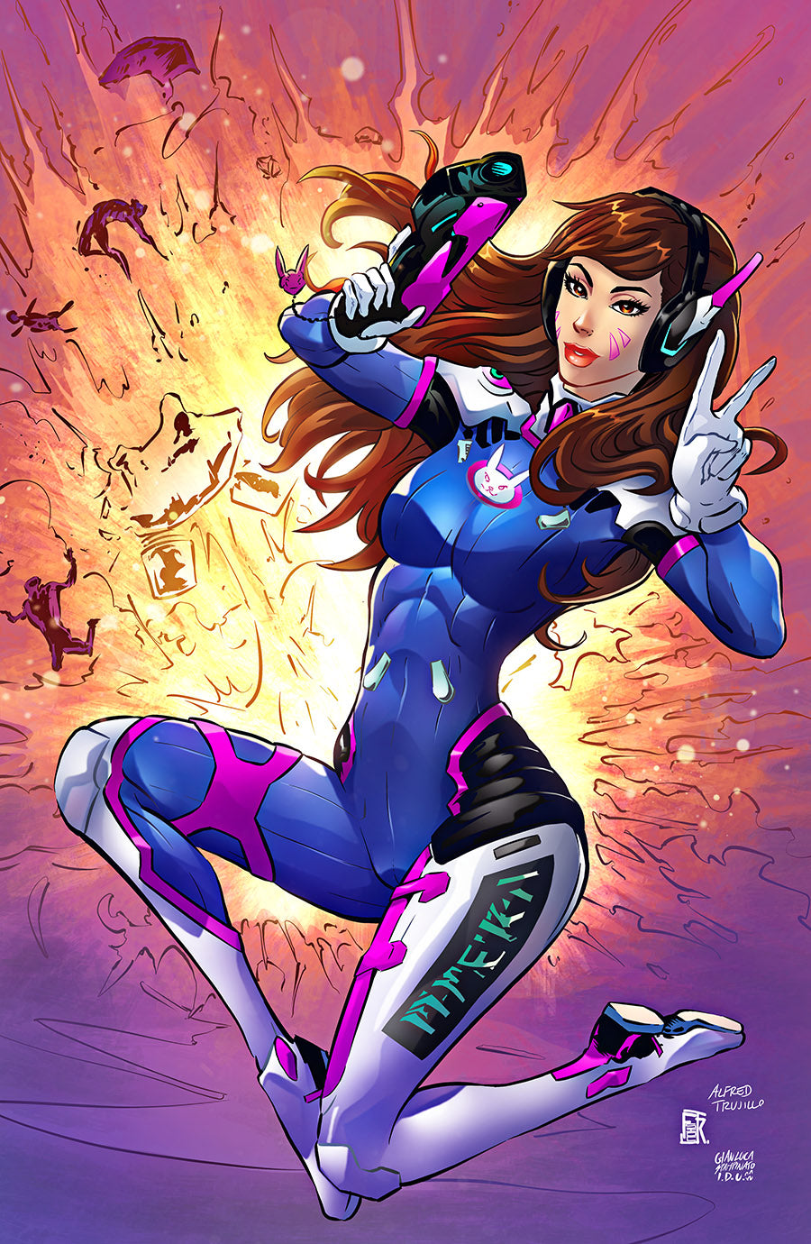 D.VA Overwatch – 183Degree