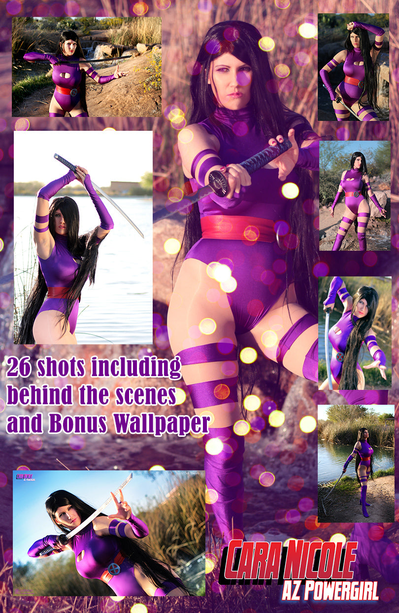 Psylocke 2018 Digital Photoset