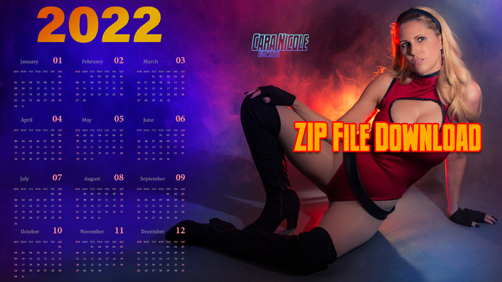 DIGITAL 2022 Cosplay Visions: Calendar: Cosplay Bound