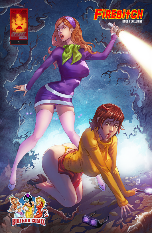 Firebitch 1 - Scooby Girls - Alfred Trujillo Bookoo Comix Exclusive Sweet