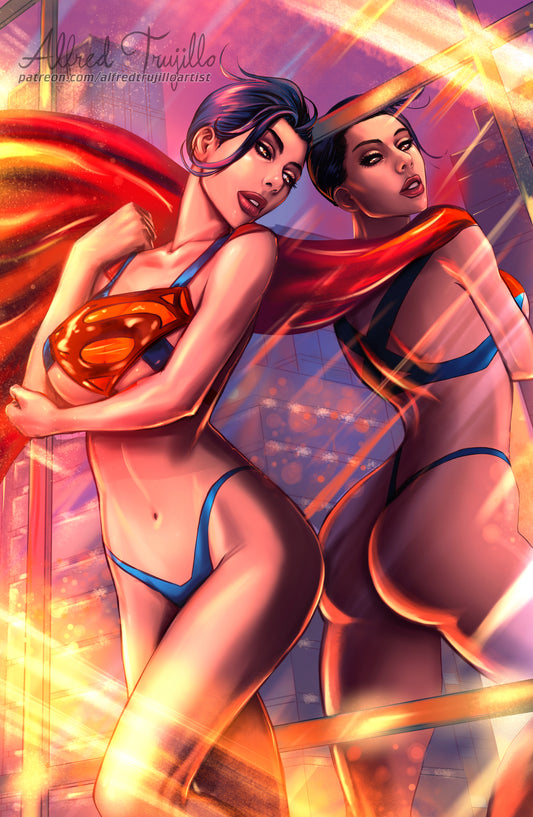 Supergirl - Alfred Trujillo 11x17 Print