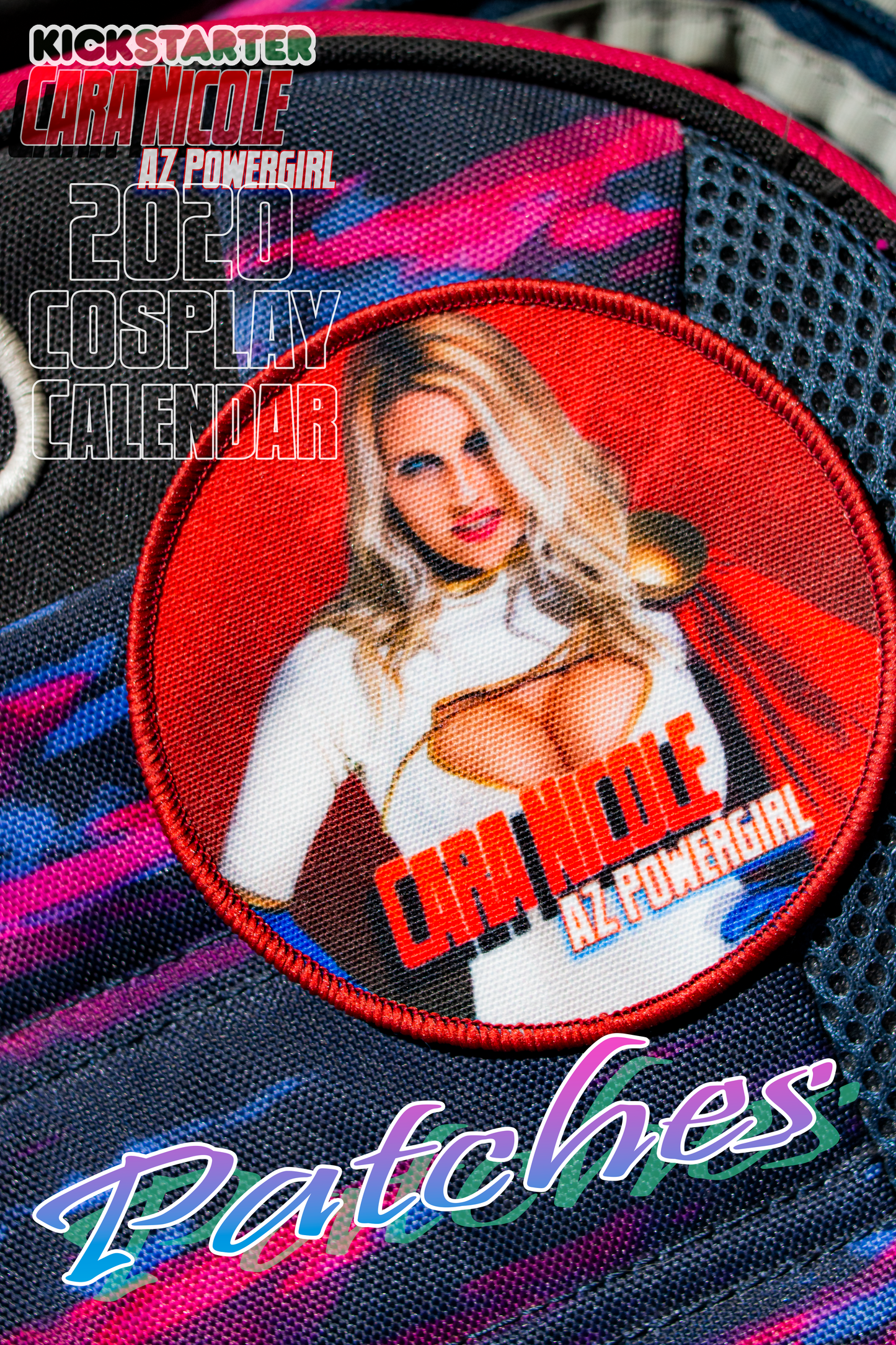 Powergirl Cosplay Patch