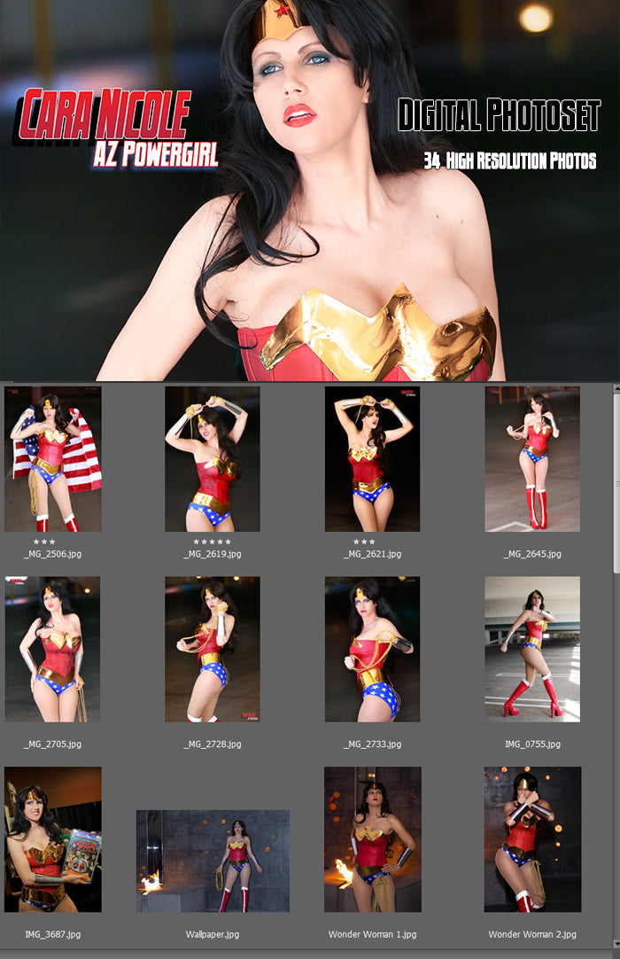 Wonder Woman 2017 Digital Photoset