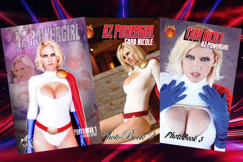 AzPowergirl Cosplay Photobook Trilogy