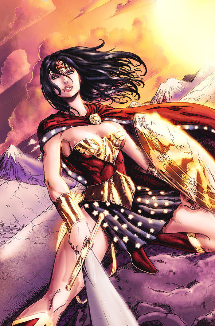 Wonder Woman 11x17 Alfred Trujillo art poster