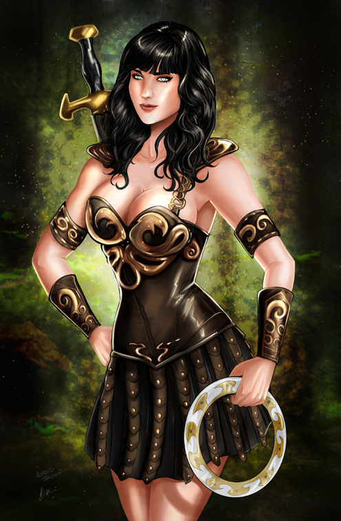 Xena Warrior Princess: Holofoil: 11x17 Print